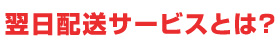 翌日配送サービスとは?